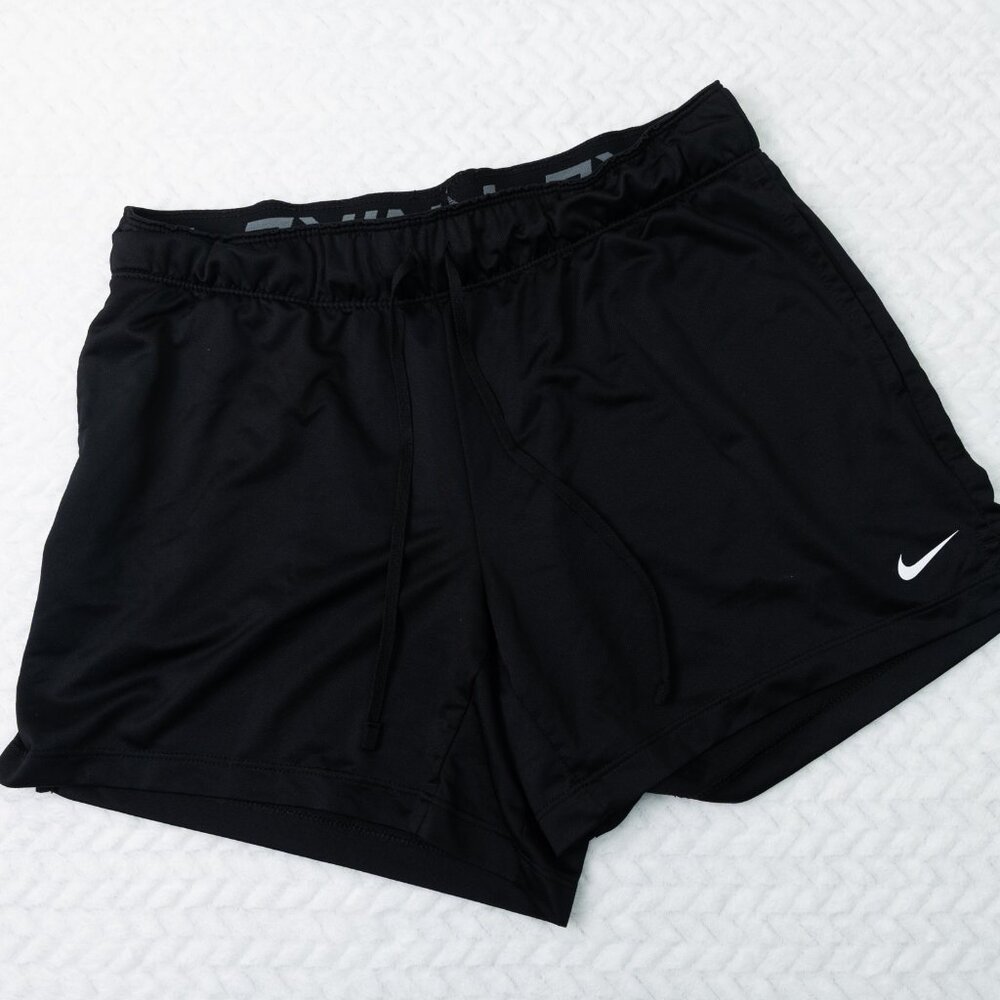 Nike black workout shorts